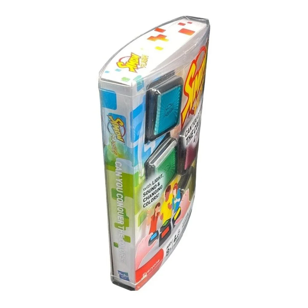 SIMON FLASH Hasbro Electronic Game Cubes with Light, Sound & Changing Colors